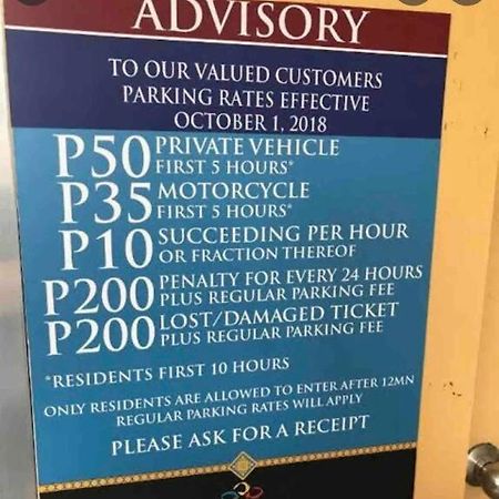 Cubao Manhattan Heights, Unit 8Bc Tower B, 1 Br Манила Екстериор снимка